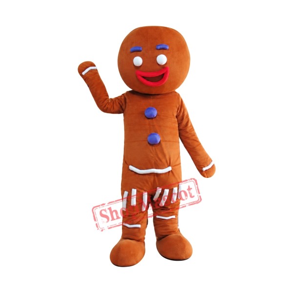 Brown Doll Cookie Mascot Costume Free Shipping