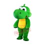 Cute Bulk Grass Green Dragon Mascot Costume Free Shipping