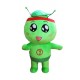 Cartoon Character Green Leaf Mascot Costume Free Shipping