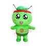 Cartoon Character Green Leaf Mascot Costume Free Shipping
