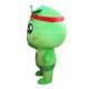 Cartoon Character Green Leaf Mascot Costume Free Shipping