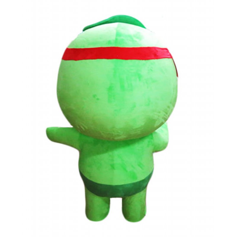 Cartoon Character Green Leaf Mascot Costume Free Shipping