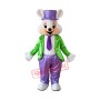 Easter Bunny Rabbit Mascot Costume Free Shipping