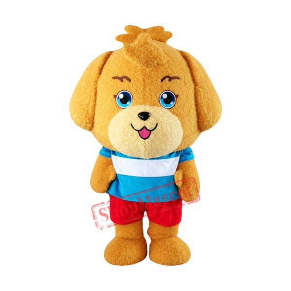 Odie Mascot Costume Lovely Yellow Dog Costume Mascot Free Shipping