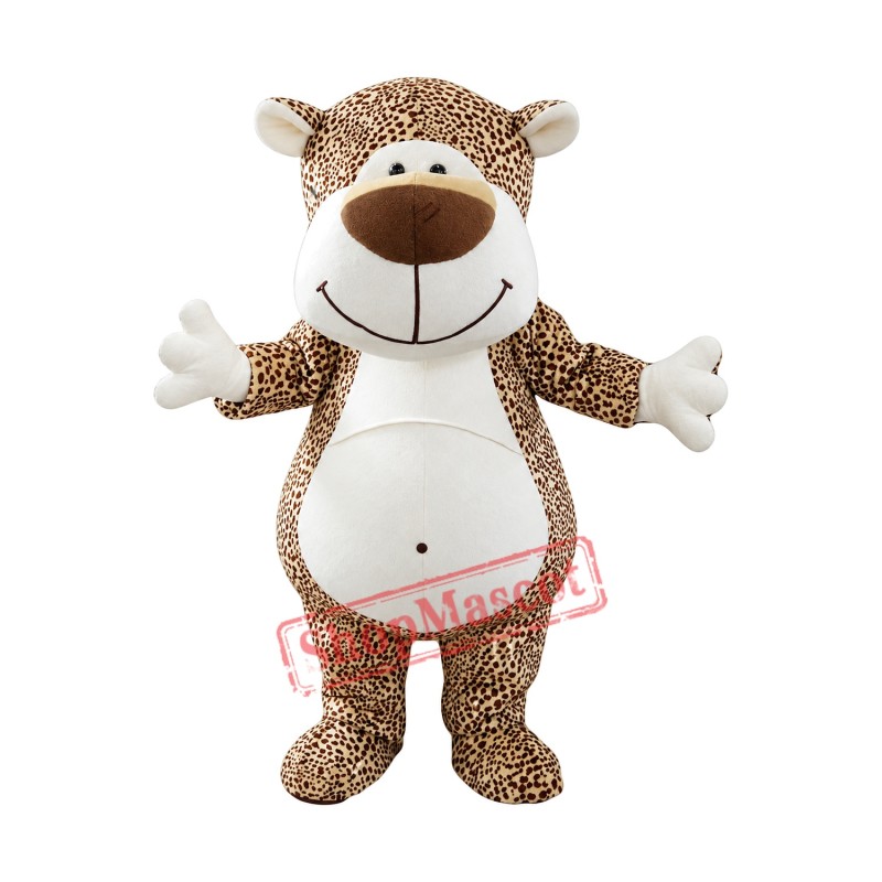 Cute Cartoon Leopard Mascot Costume Free Shipping Cute Cartoon Leopard Mascot Costume Free Shipping