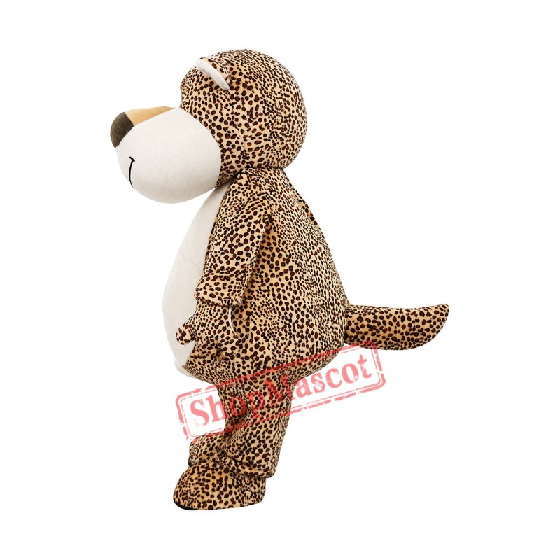 Cute Cartoon Leopard Mascot Costume Free Shipping Cute Cartoon Leopard Mascot Costume Free Shipping