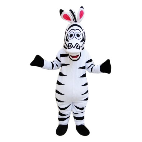 Cute Zebra Horse Mascot Costume Free Shipping