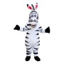 Cute Zebra Horse Mascot Costume Free Shipping