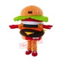 Hamburger Mascot Costume Advertising Restaurant Costume