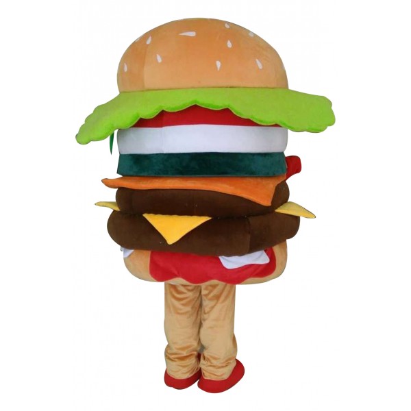 Hamburger Mascot Costume Advertising Restaurant Costume