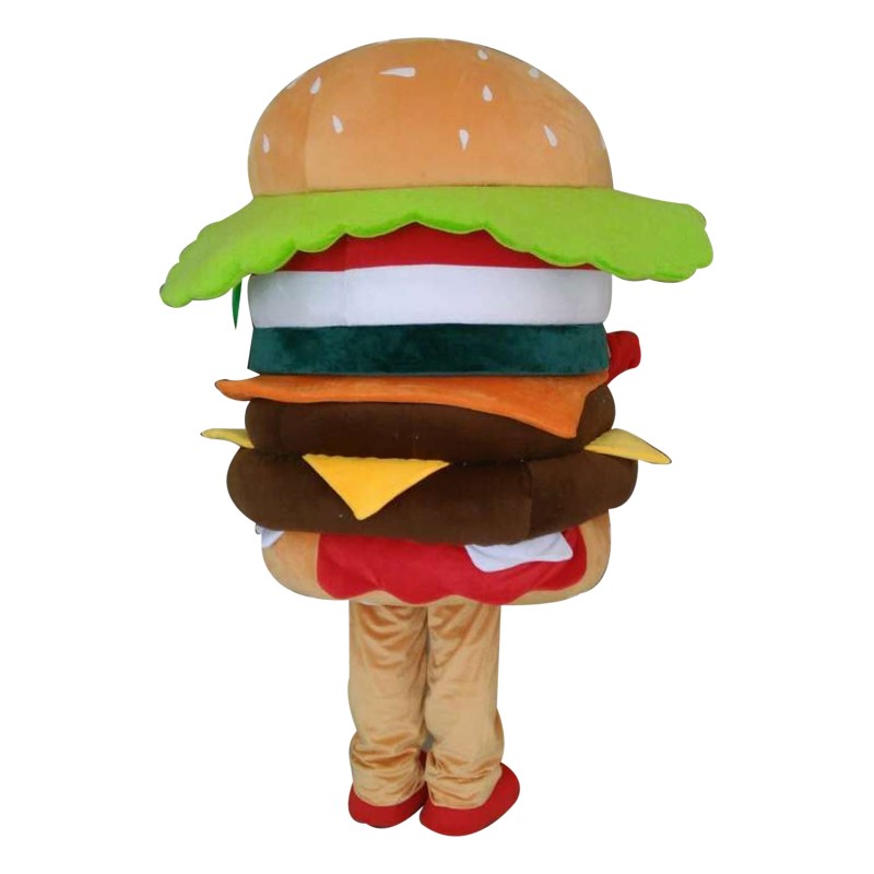 Hamburger Mascot Costume Advertising Restaurant Costume