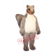 Cute Gray Squirrel Mascot Costume