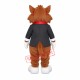Gentle Georgia Glasses Cat Mascot Costume