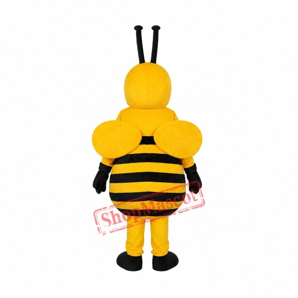 Cute Little Yellow Bee Mascot Costume