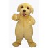 Cute  Beige Puppy Dog Mascot Costume