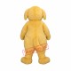Cute  Beige Puppy Dog Mascot Costume