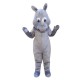 Cute Animal Gray Hippo Mascot Costume for Adult Free Shipping