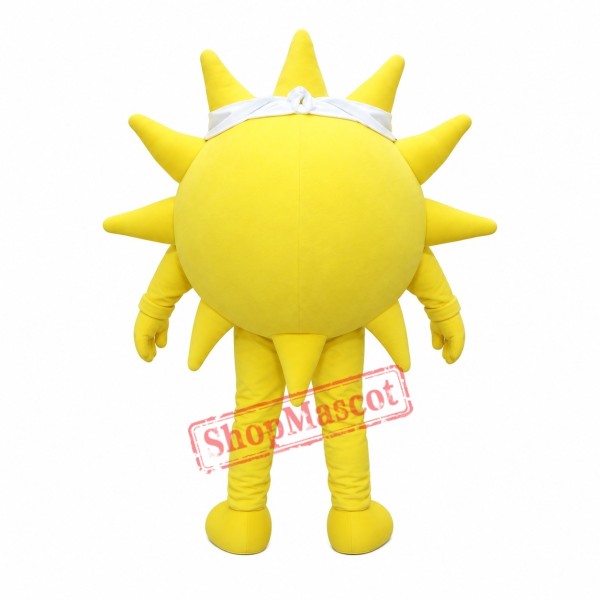 Glasses Sun Mascot Costume Sunshine Costume for Adult Free Shipping