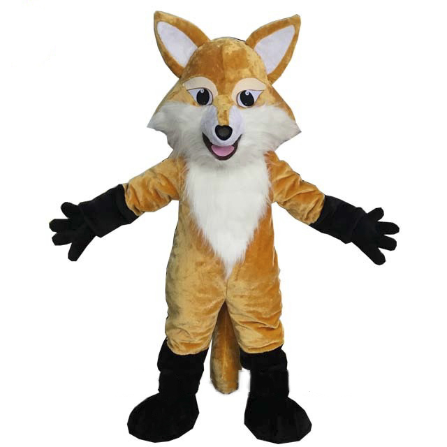 Brown Fox Mascot Costume Animal Costume for Adult