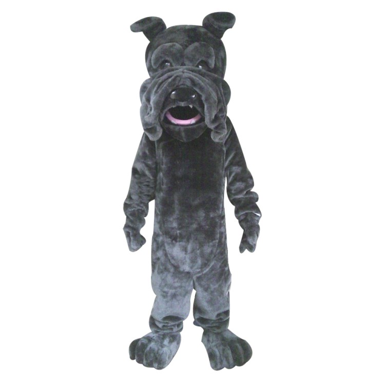 Black SharPei Mascot Costume Dog Costume for Adult