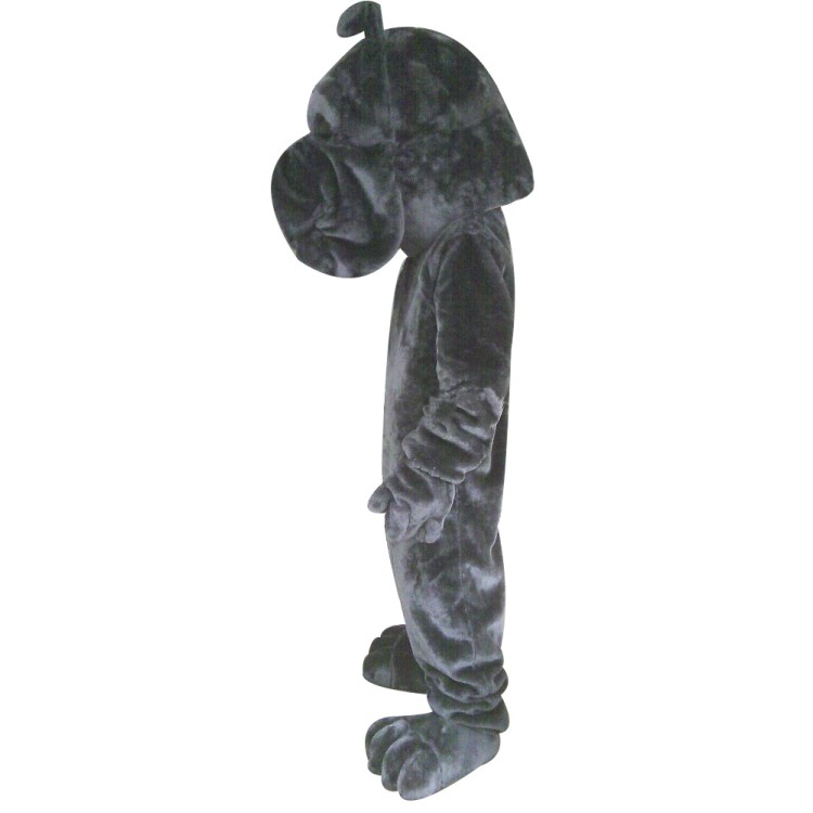 Black SharPei Mascot Costume Dog Costume for Adult
