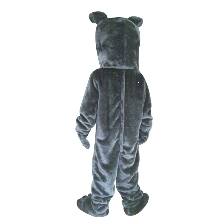 Black SharPei Mascot Costume Dog Costume for Adult