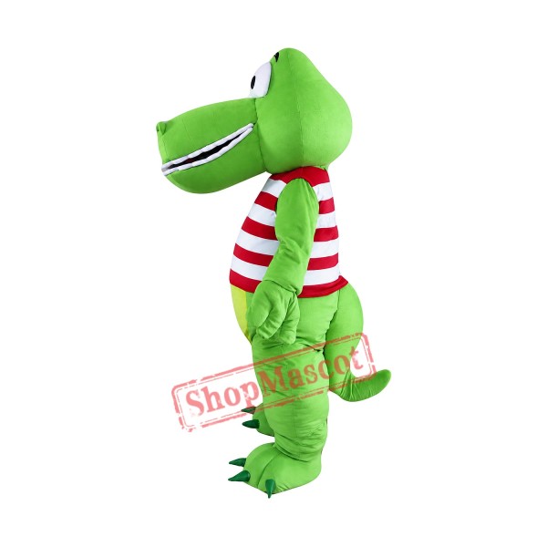 Green Cute Crocodile Mascot Costume Alligator Costume for Adult Green Cute Crocodile Mascot Costume Alligator Costume for Adult