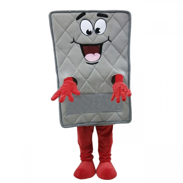 Gray Matress Mascot Costume Halloween Costume for Adult