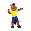 Football Team Broncho Mascot Costume Sport Horse Mascot Costume