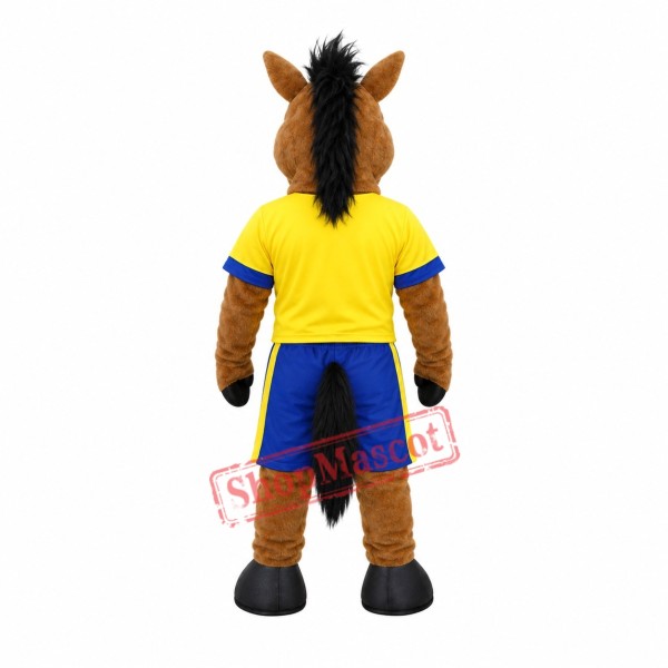 Football Team Broncho Mascot Costume Sport Horse Mascot Costume Football Team Broncho Mascot Costume Sport Horse Mascot Costume