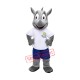Sport Mascot Costume Robert Rhino Mascot Costume for Adult