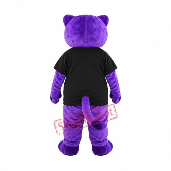 Purple Panther Mascot Costume Animal Costume for Adult Purple Panther Mascot Costume Animal Costume for Adult