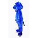 Blue Leopard Cute Panther Mascot Costume Free Shipping