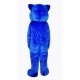 Blue Leopard Cute Panther Mascot Costume Free Shipping