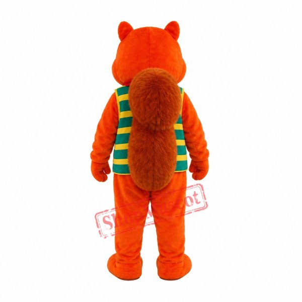 Orange Cute Squirrel Mascot Costume Free Shipping Orange Cute Squirrel Mascot Costume Free Shipping