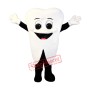 White Teeth Mascot Costume Free Shipping