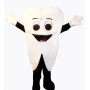 White Teeth Mascot Costume Free Shipping