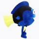 Beautiful Blue Fish Mascot Costume Free Shipping