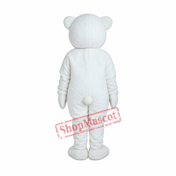 White Polar Bear Mascot Adult Costume White Polar Bear Mascot Adult Costume