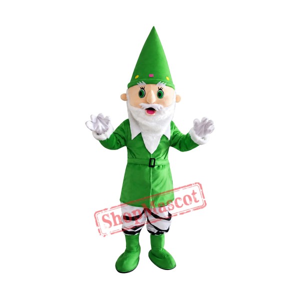 Green Santa Claus Mascot Costume