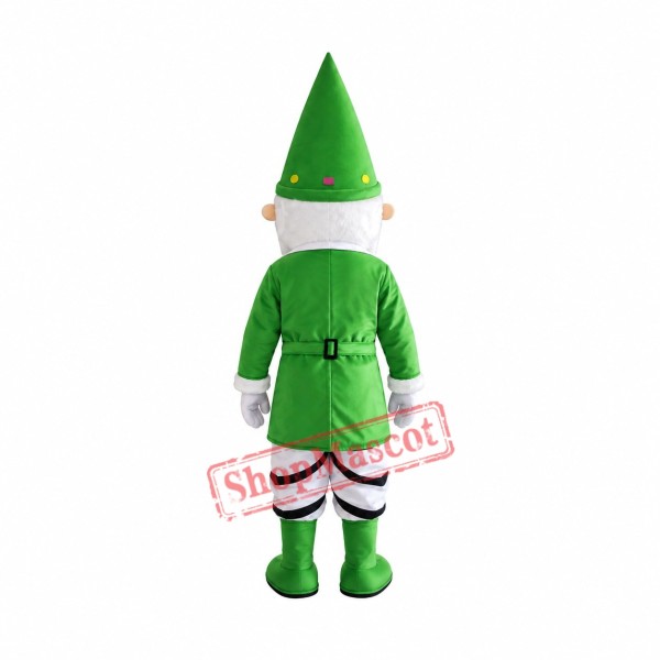 Green Santa Claus Mascot Costume Green Santa Claus Mascot Costume