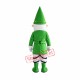 Green Santa Claus Mascot Costume Green Santa Claus Mascot Costume