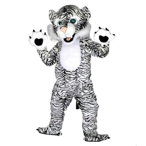 Black and White Tiger Mascot Costumes