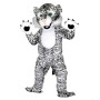 Black and White Tiger Mascot Costumes