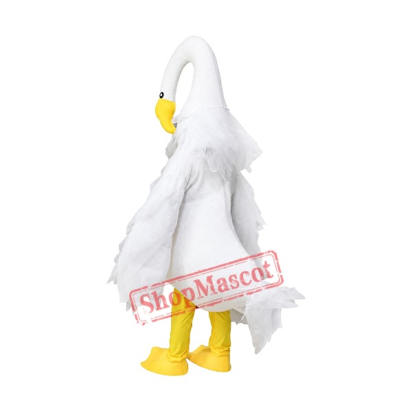Long Necked Swan Mascot Costumes Long Necked Swan Mascot Costumes