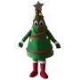 Green Christmas Tree Mascot Costume Free Shipping
