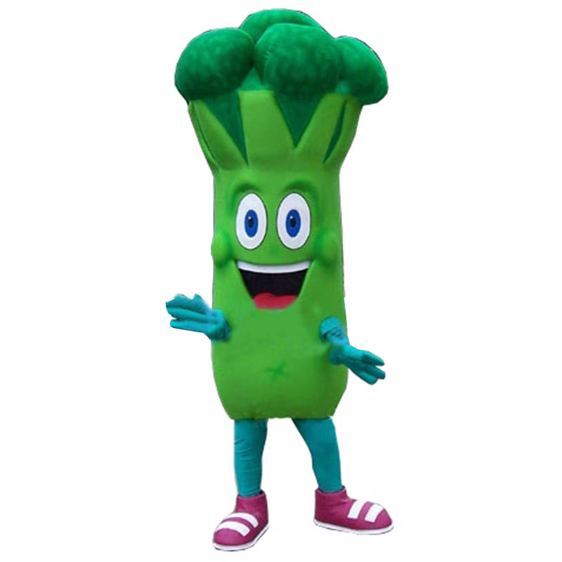 Bruce Broccoli Mascot Costume Custom Fancy Costume Anime Cosplay Kits Mascotte Fancy Dress Carnival Costume