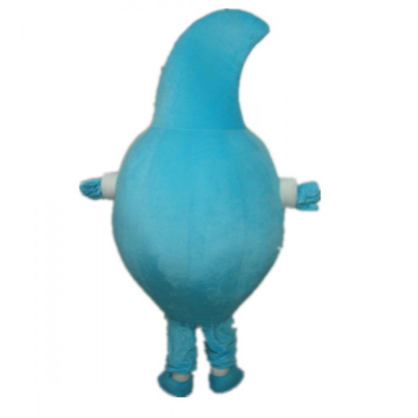 Blue Water Drop Mascot Costume