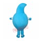 Blue Water Drop Mascot Costume Blue Water Drop Mascot Costume