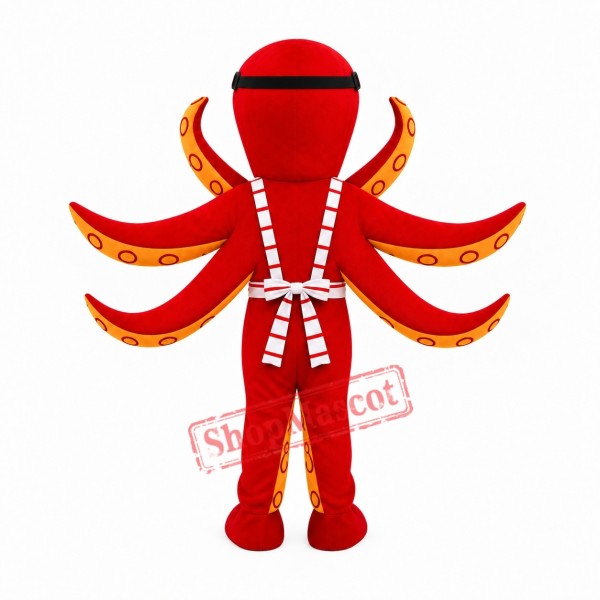 Octopus Adult Mascot Costume Octopus Adult Mascot Costume